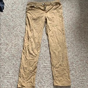 Tan American Eagle khaki pants